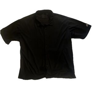 Adidas Dri Fit Arkansas Razorbacks Polo Shirt Men's XXL 2XL Black